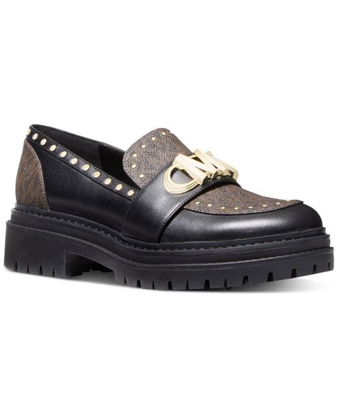 michael kors parker lug loafers